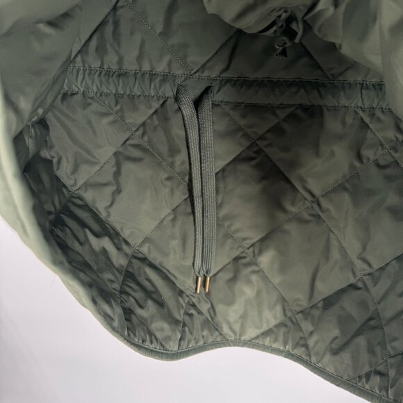 Duluth Trading Co Golden Harvest Quilted Vest‎ Womens Large Green Nylon Pockets - Picture 7 of 7